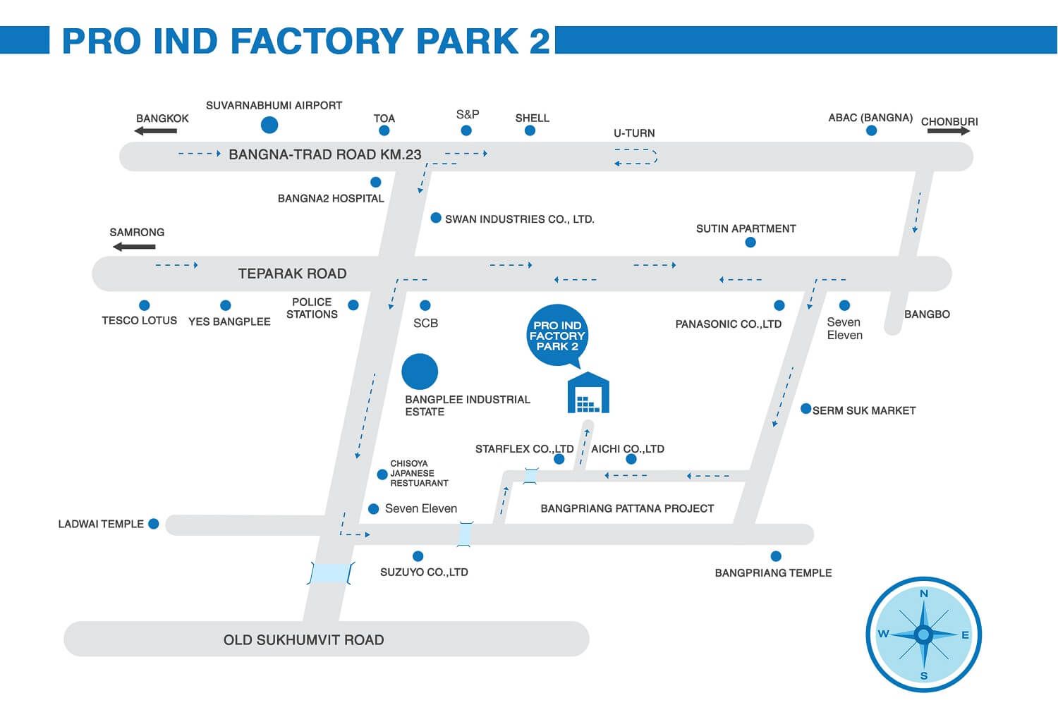 Pro Ind Factory Park 2 Project Map